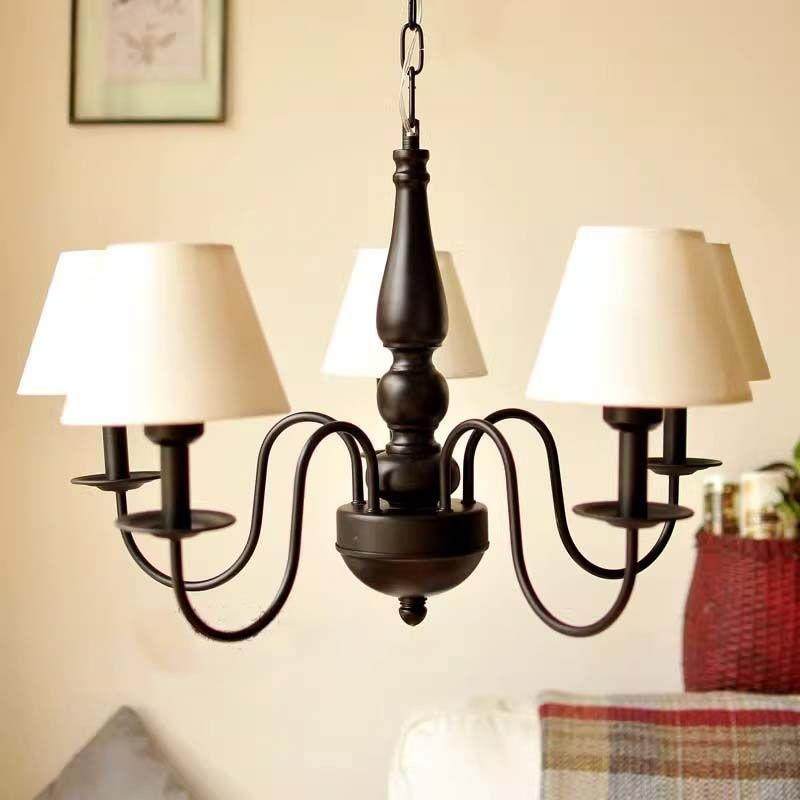 美式中古风吊灯客厅主灯具法式复古简约大气布艺灯罩餐厅卧室吊灯,纺织面料/辅料/配套,纺织机械配件,淘宝优惠券,粉丝福利购,淘宝优惠卷