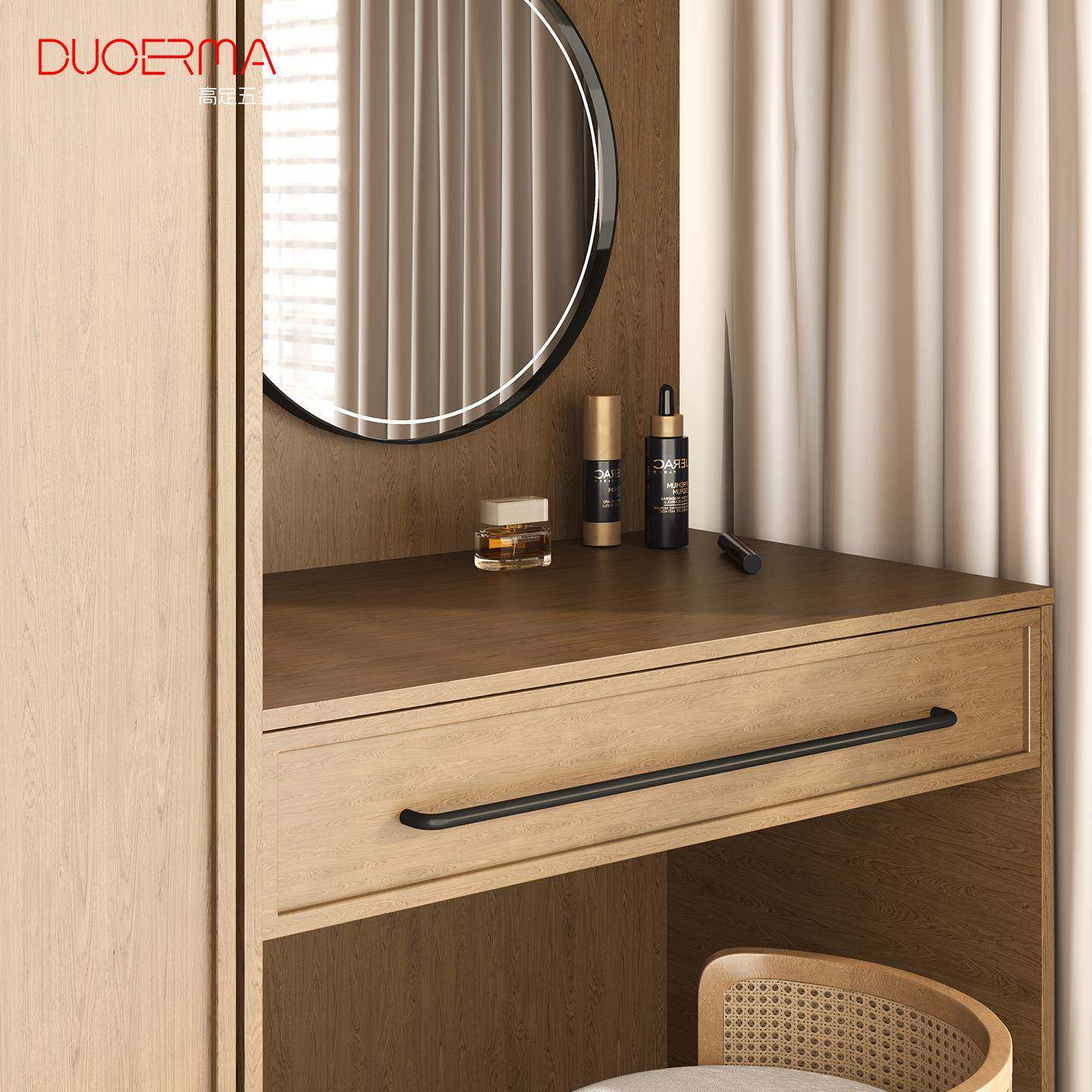 DUOERMA高端不锈钢柜门抽屉拉手现代简约冰箱门洗碗机嵌入式拉手