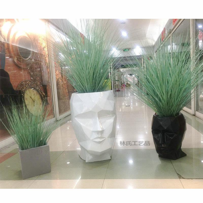 盆栽仿真植物盆景花艺洋葱草海洋纯草装饰造景花艺商场绿植