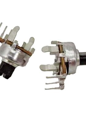 塑料轴碳膜电位器B250K B500K B200K B300K电位器可调调音10个装