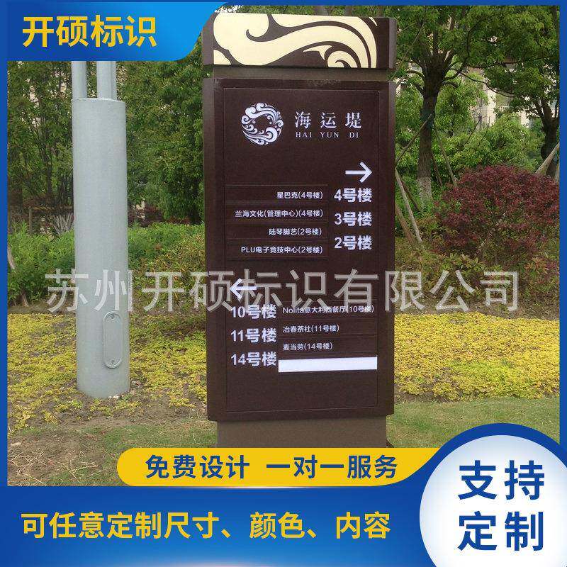 led方位指示牌信息服务指示牌广告牌制作