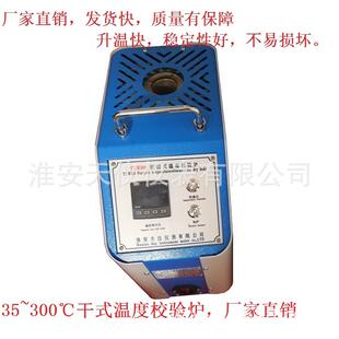 便携式干式温度校验炉选淮安天仪TY-W300便携式干体温度校验仪