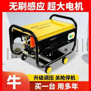 黑猫圣将380高压洗车机家用水泵220V水枪大功率水枪神器抢清洗机