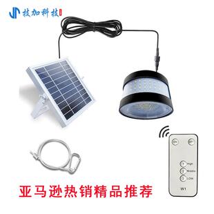 现货供应新款160LED户外车库仓库照明太阳能吊灯