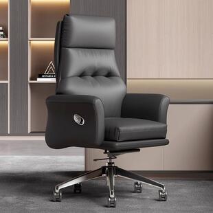 老板椅商务可躺舒适久坐办公椅座椅宿舍家用电竞椅靠背椅子电脑椅