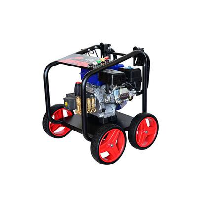 高压清洗机汽油动力7.5HP130公斤压力家商两用型洗车机全铜泵头
