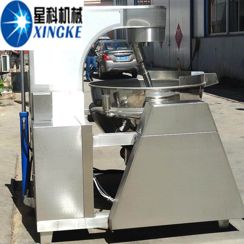 绿豆饼馅料大型炒料机 全自动行星搅拌炒锅 中小型板栗糕翻炒设备