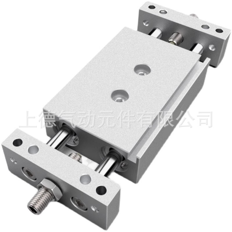 气动小型气缸双杆双轴气缸可调行程STMB10/16/20/2525/50/75