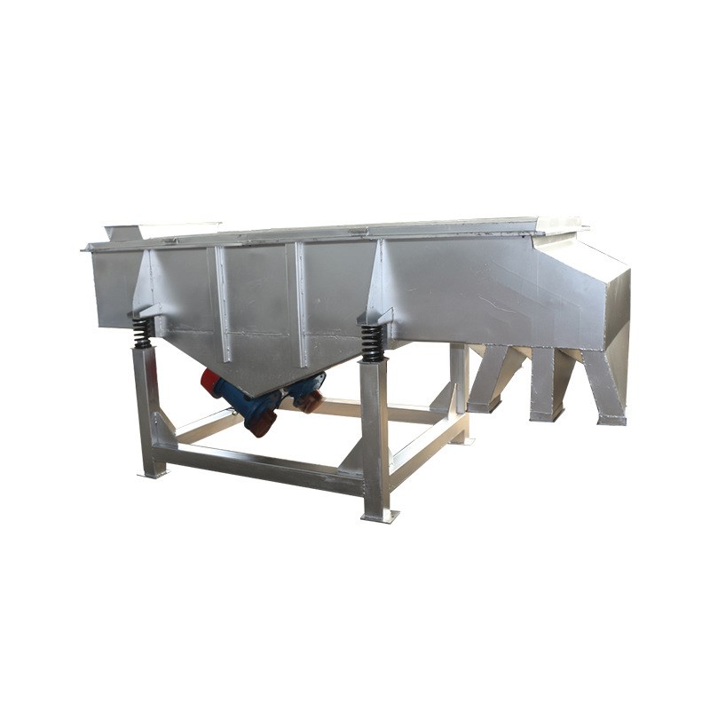 工厂直售轻型振动筛分机 小型双层分选筛做直线式运动
