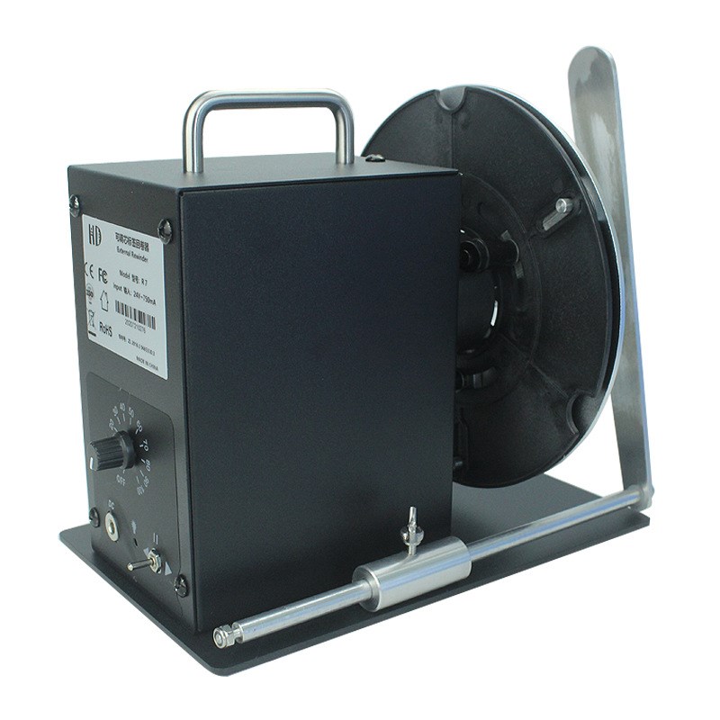 骆谱R7条码不干胶标签外置回转器 通用型自动条码打印机回卷机