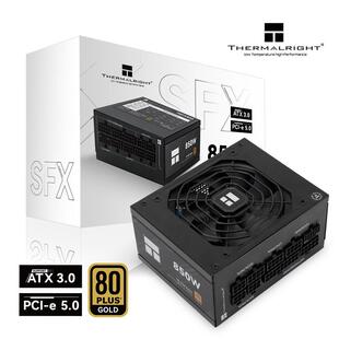 利民(Thermalright) 额定850W TGFX850 SFX电源ATX3.0金牌全模组