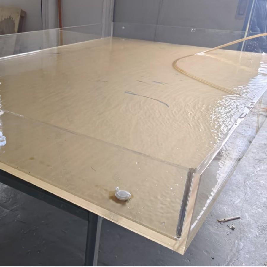 亚克力大水槽水箱培育箱 有机玻璃实验装置加工制作