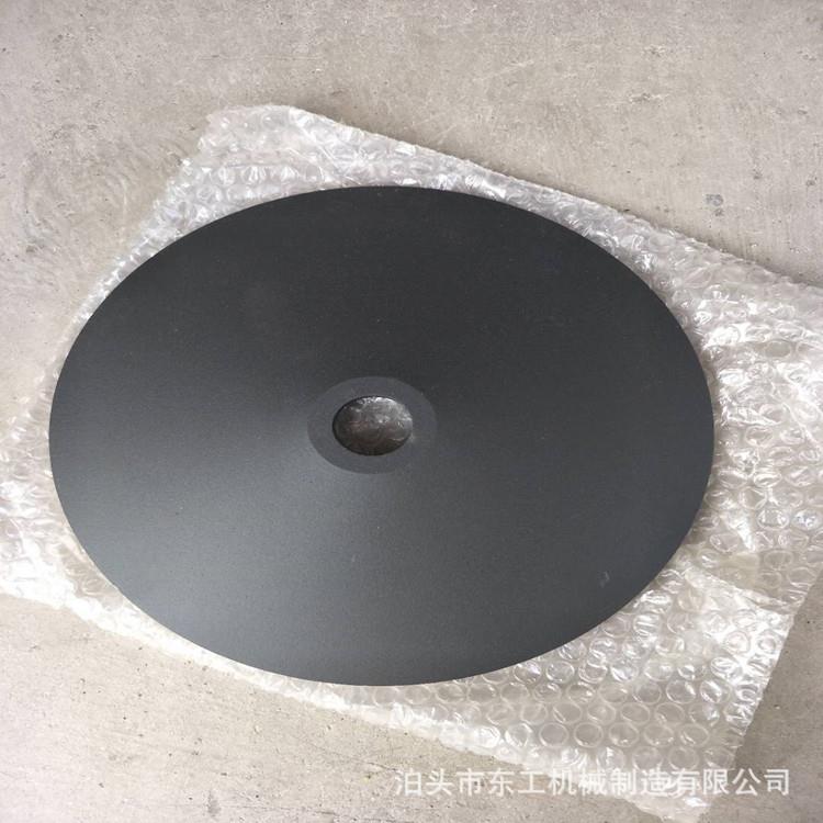 厂家供应 铸铁圆盘底座 话筒架加重盘 烤漆金属生铁圆盘桌角