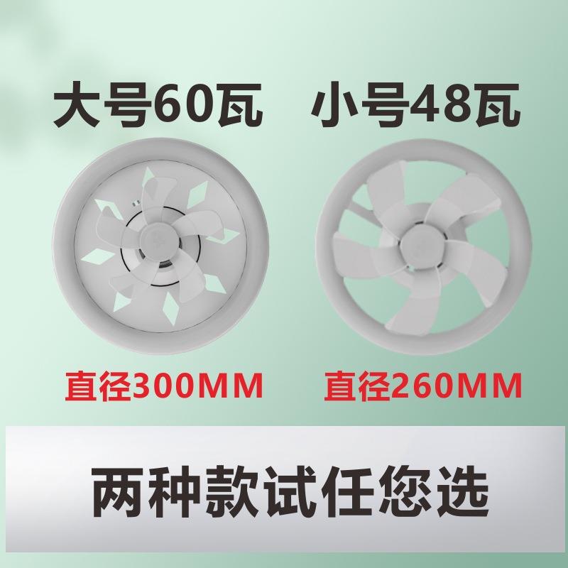 螺口大功率超亮LED省电360度旋转静音风扇灯泡遥控调光摇头吊扇灯