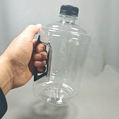1.5升网红吨吨桶调酒分装瓶拧紧密封带把手塑料瓶塑料桶网红吨桶1