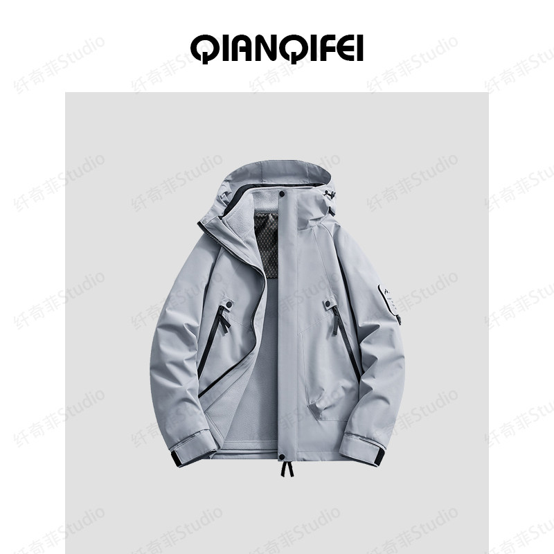 12-20H  B【终结者】 加绒内胆连帽外套 81001-2518