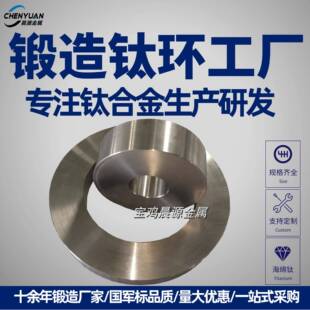 24小时在线锻造工厂TC11TC18TC21钛合金锻件钛锻环工厂钛锻环