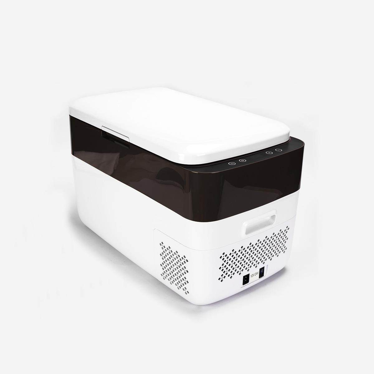 30L迷你小冰箱压缩机12V/24V车家两用户外冷藏冷冻结冰车载冰箱