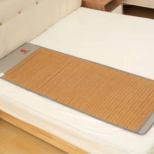 泗水红黄砭石电加热床垫泗滨砭石颗粒温灸养生升阳垫数显温控