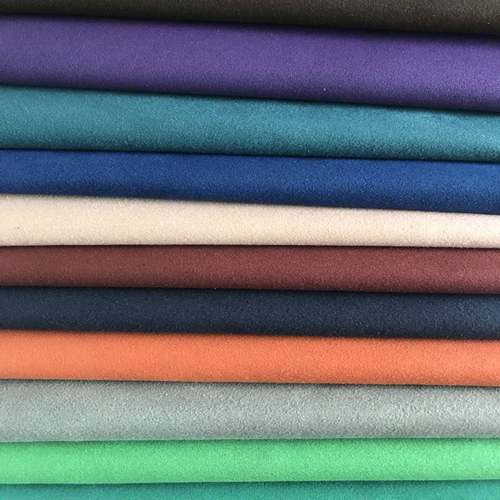 现货超纤珠宝包装皮革翻毛皮鹿皮绒马裤服装辅料合成革麂皮绒