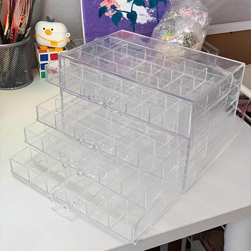 珠子收纳盒串珠多层多格大容量饰品透明抽屉式桌面储物箱,纺织面料/辅料/配套,纺织机械配件,淘宝优惠券,粉丝福利购,淘宝优惠卷