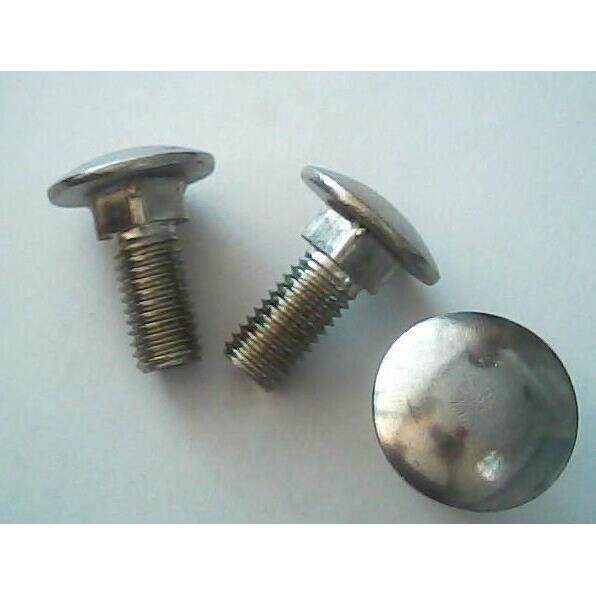 方颈螺栓马车螺栓DIN603M8-1.25*35不锈钢螺栓