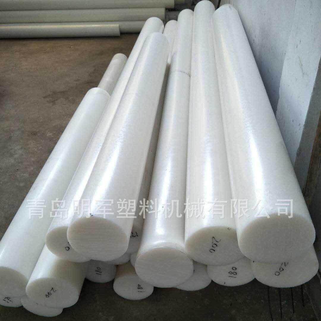 厂家供应PE棒生产线 白色高分子聚乙烯圆棒生产线 HDPE棒生产线