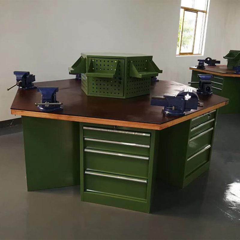 六角工作台多工位工作挂板配置卷帘挂板便于物品保管工作加脚轮,农用物资,其他肥料,淘宝优惠券,粉丝福利购,淘宝优惠卷