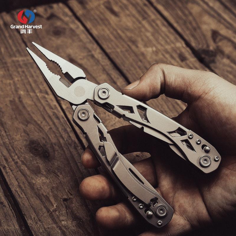 多功能钳子多用途开瓶器家庭应急求生剪刀露营随身折叠钳
