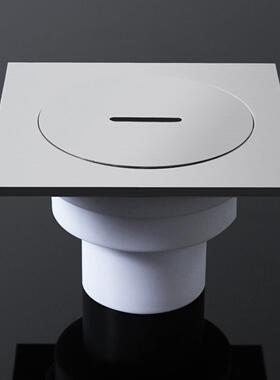 SUS304不锈钢工程排污电线维修螺旋型管道饰盖圆形方形检修口