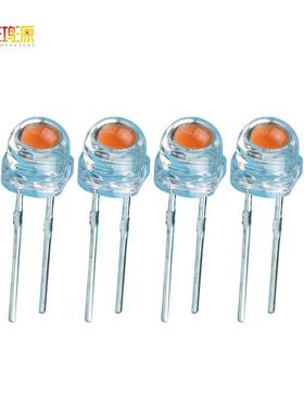 F5/5mm粉红草帽草帽灯珠粉红色led草帽粉红LED直插发光二极管