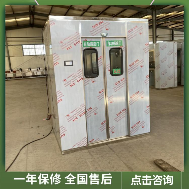 单人单吹全自动风淋室双人双吹自动感应风淋门义康牌人淋通道