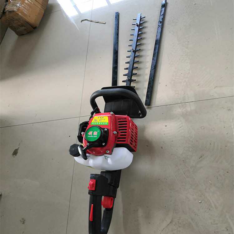 汽油单双刃绿篱机 轻便好携带的绿化植保设备 园艺造型修枝机械