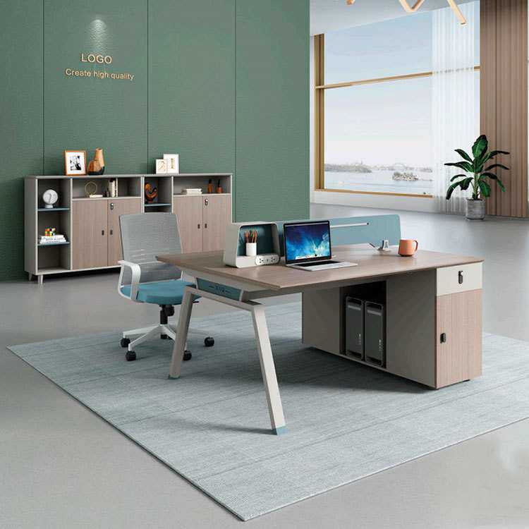 员工办公桌椅组合4人位公司写字楼创意职员6人高端办公桌子面对面