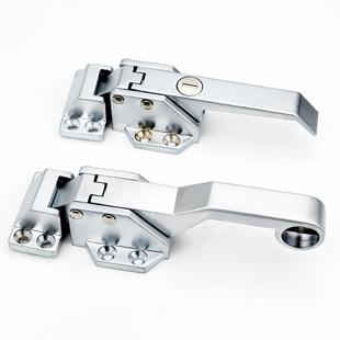 冷冻柜门锁 雪柜拉手 冷库冰箱门锁合页 烘箱拉手铰链把手联动锁