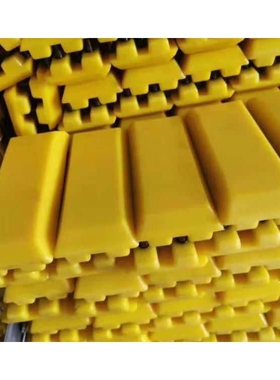 摊铺机配件橡胶块RP601 RP602双孔履带板压路机减震块配件