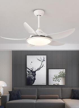 风扇灯客厅餐厅5叶吊扇带灯遥控52寸吊灯ceiling fan with light