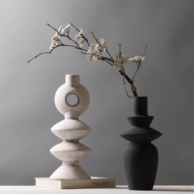 北欧创意干花花器民宿花瓶玄关摆件家居客厅插花装饰品设计师软装,农用物资,其他肥料,淘宝优惠券,粉丝福利购,淘宝优惠卷