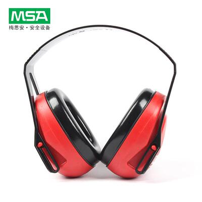 MSA/梅思安SOR24010XLS防护耳罩轻型头戴式防噪音耳罩SNR25dB