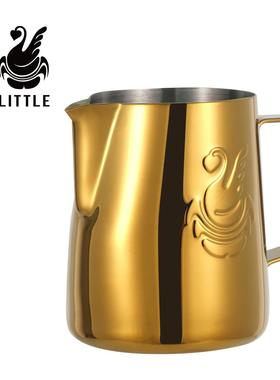 JIBBILITTLE天鹅380ml尖嘴拉花杯网红拉花缸MILKJUG