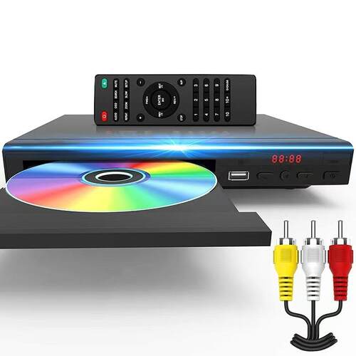 DVD225外贸现货直销DVD播放机家用dvd影碟机儿童VCD机迷你CD