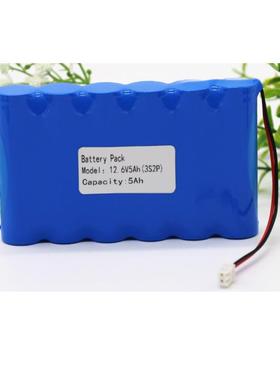 12V电池3S2P11.1V/12.6V5000mAh18650锂离子电池组，带5ABMS