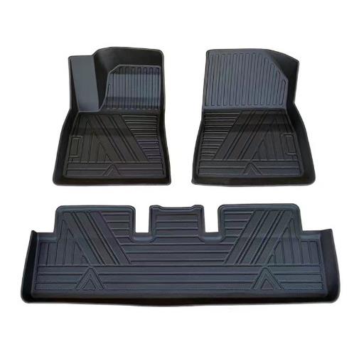 MODEL3/Y/X/STPE汽车脚垫防水耐磨环保无味专车专用脚垫