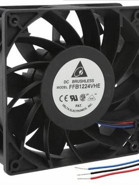 FFB1224VHE-BR00台达DeltaDC风扇24VDC120X120X38MM原装