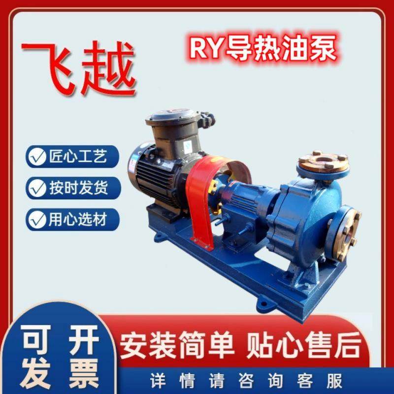 RY风冷式离心管道卧式油泵高温导热油泵RY25-25-160口径1寸现货,五金/工具,水泵,淘宝优惠券,粉丝福利购,淘宝优惠卷