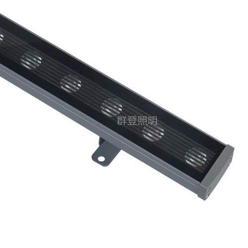 户外亮化工程格栅防眩LED线条灯 DMX512RGBW外控24W洗墙灯