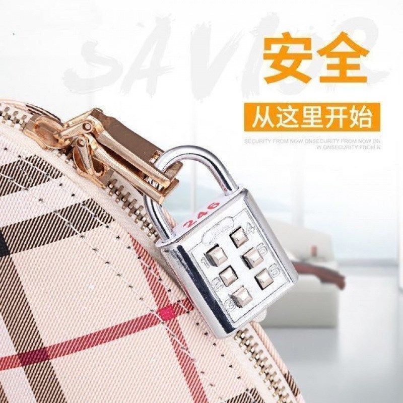 防水合金密码锁防锈箱包健身房更衣柜子房大门挂锁起批