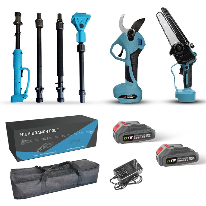 高枝锯高枝剪插接式加长杆果园高空修剪高空砍树户外伐木工厂