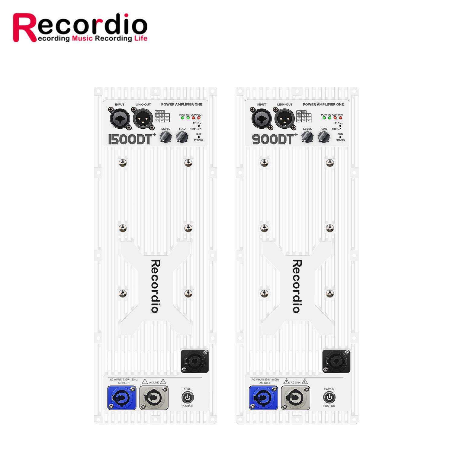 新款白色功放工厂900w/1500W大功率舞台演出音箱功放主板音响