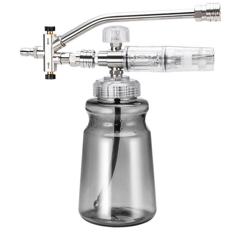 新款高压洗车枪1/4两用泡沫喷枪组合套装水枪喷水器